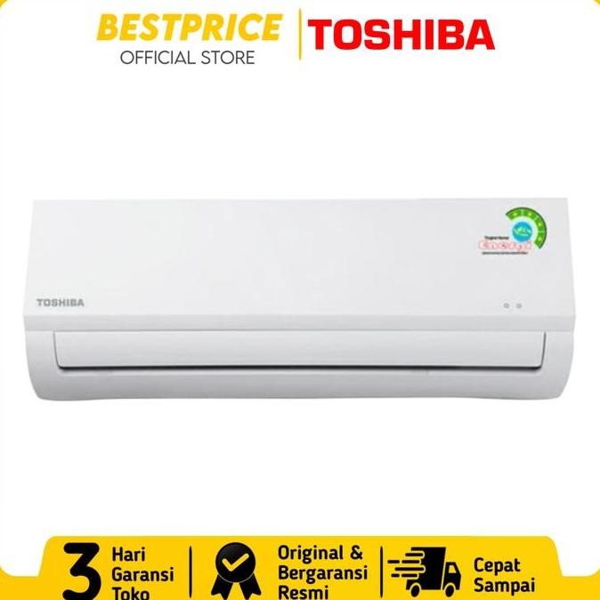 TERLARIS - AC TOSHIBA 1/2 PK + PASANG TOSHIBA RAS-05J2KG RAS 05J2KG LOW 340 WATT