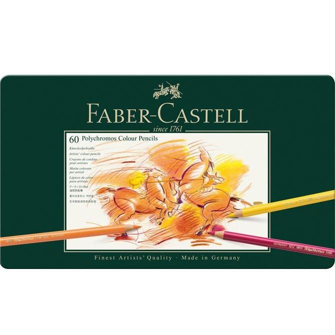 

BEBAS ONGKIR - Faber-Castell Pensil Warna Polychromos Premium Profesional set 60