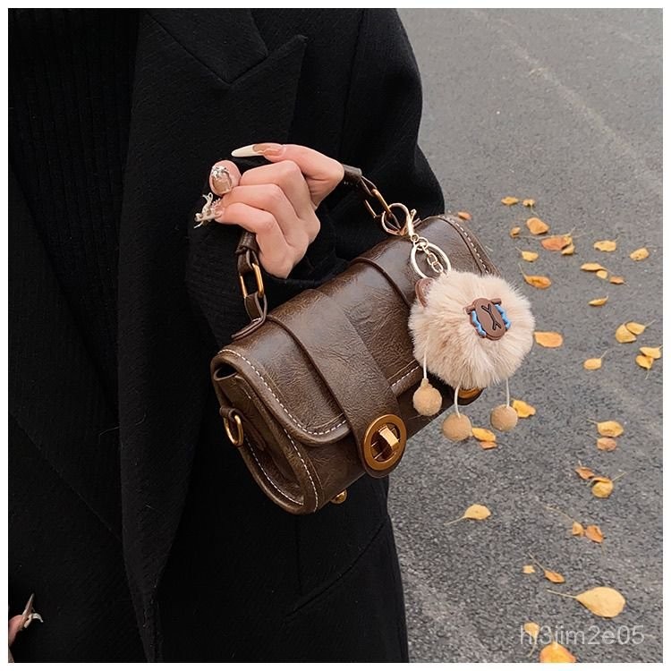 Retro Small Bags Women2024Fashion New Handheld Small Square Bag High-end Versatile Stylish Bag MCM1