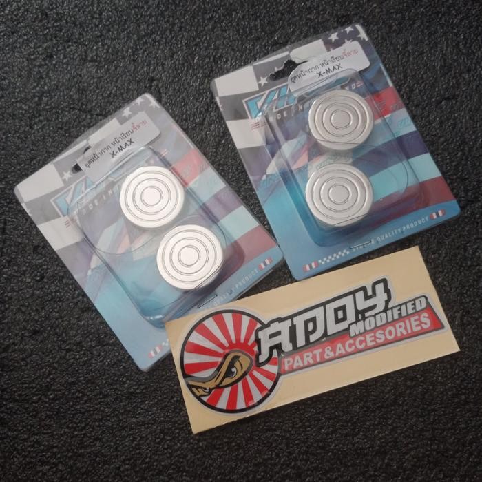 (Diskon) Koin Tutup Spion Xmax Stainless Vins Original Thailand Bestseller