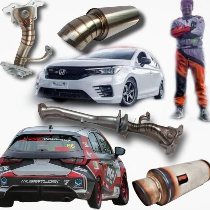 NEW Exhaust Knalpot Racing Full set City Hatchback ORD exhaust