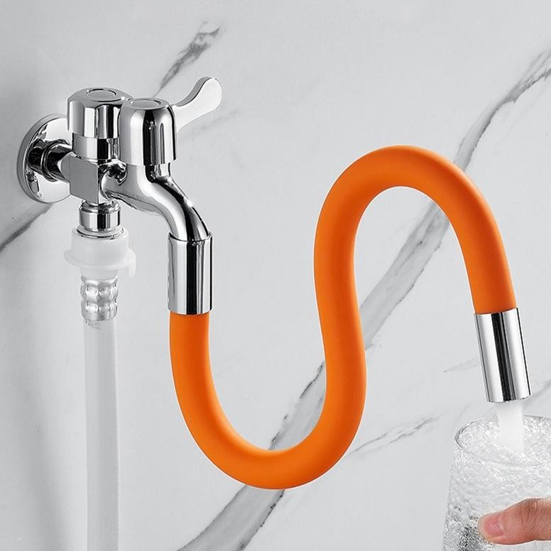 Super Sale { Omg } Sambungan Kran Air Flexible Universal 360 / Selang Air Fleksibel Ekstensi Keran A