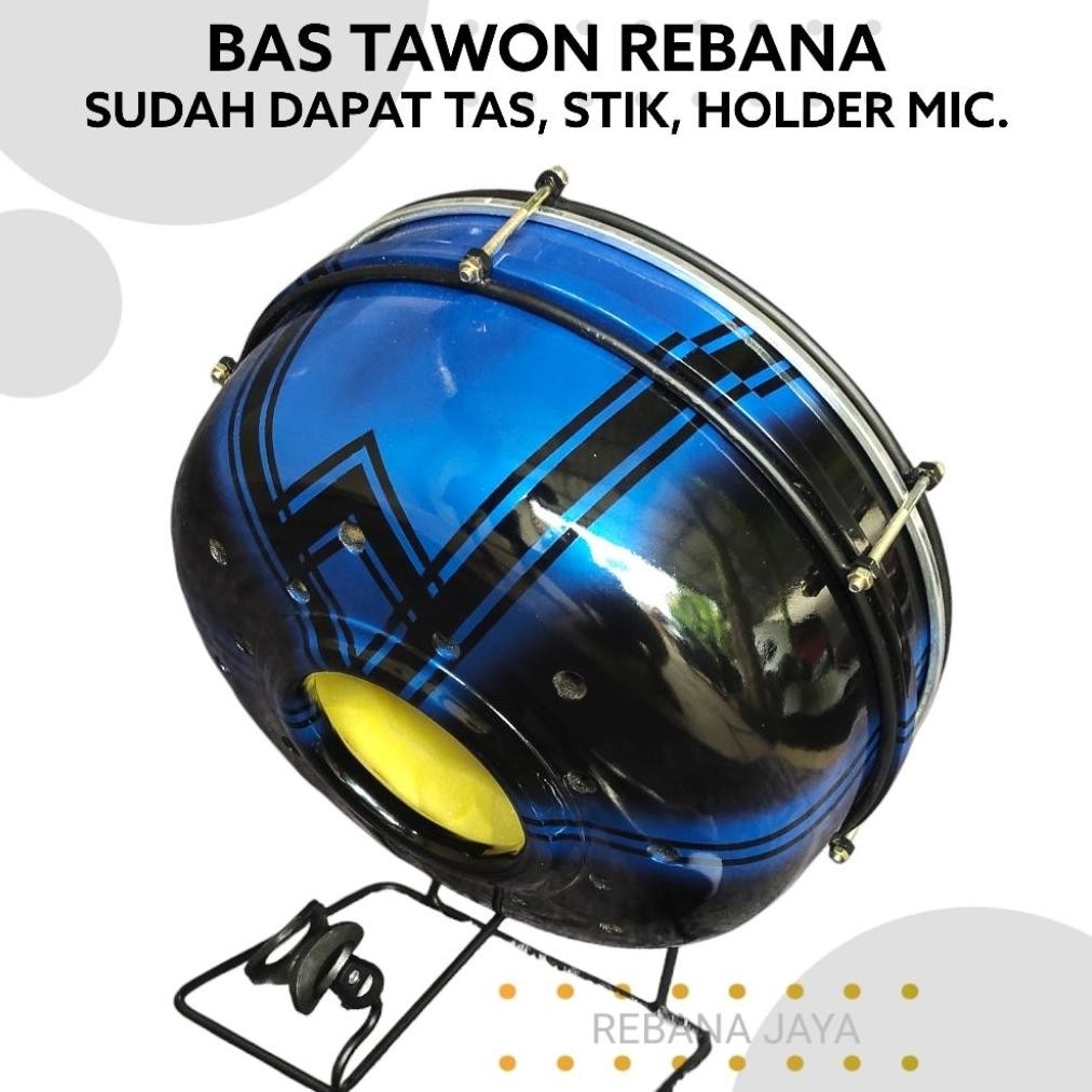 Bass Ceper Bas Tawon Rebana Hadroh Kayu Super