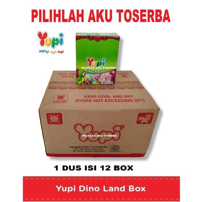 

Yupi Dino Land Box - ( Harga 1 Dus Isi 12 Box ) Terlaris Best Quality 100% Original