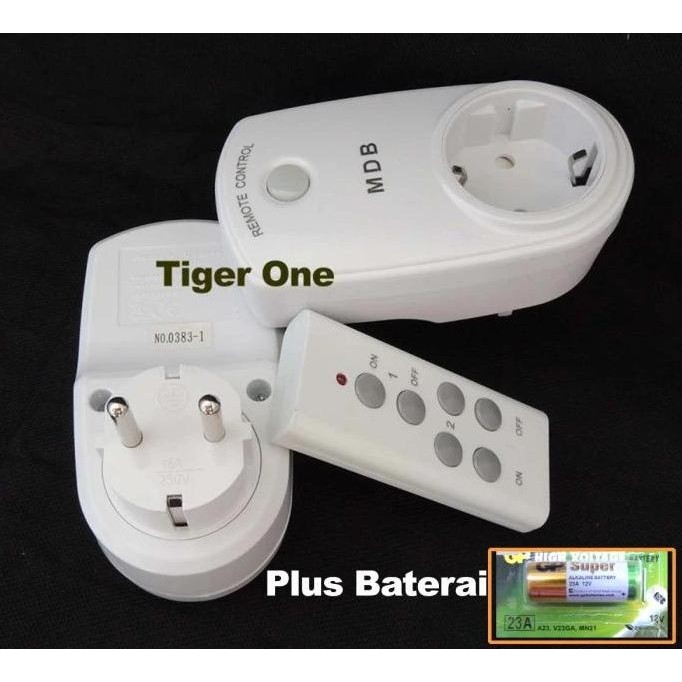 Steker Remote Control Switch, Saklar ON OFF remote Control, remote