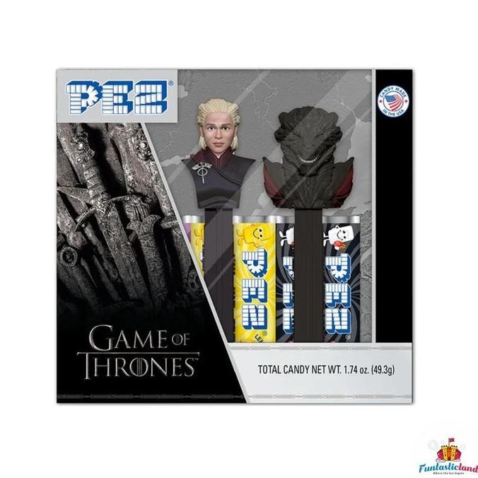 

PEZ Candy - Game of Thrones Gift Set (Daenerys Targaryen & Drogon)