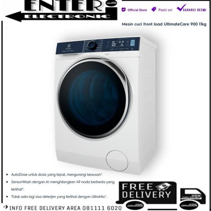 ELECTROLUX EWF1141R9WB - MESIN CUCI INVERTER 11KG EWF1141 EWF 1141R9WB