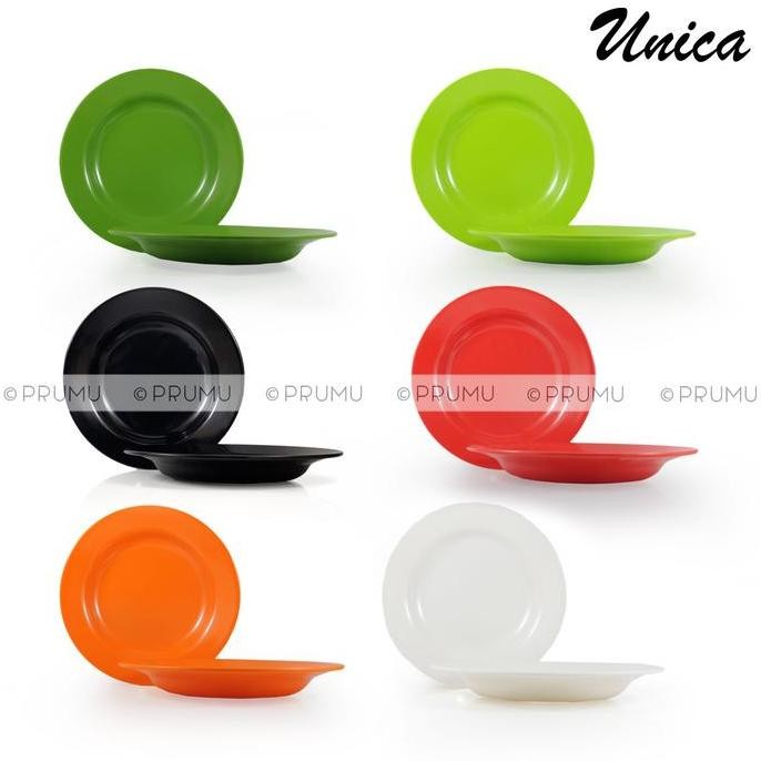 Piring Kecil Melamin 7 Inch - Piring Snack Kue - Piring Tatakan Allshop