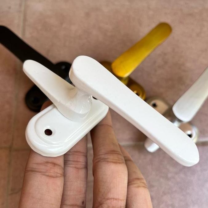 Rambuncis Handle Kunci Jendela Kayu Stainles Aluminium Slot Grendel Jendela Pengunci Panolet Allshop