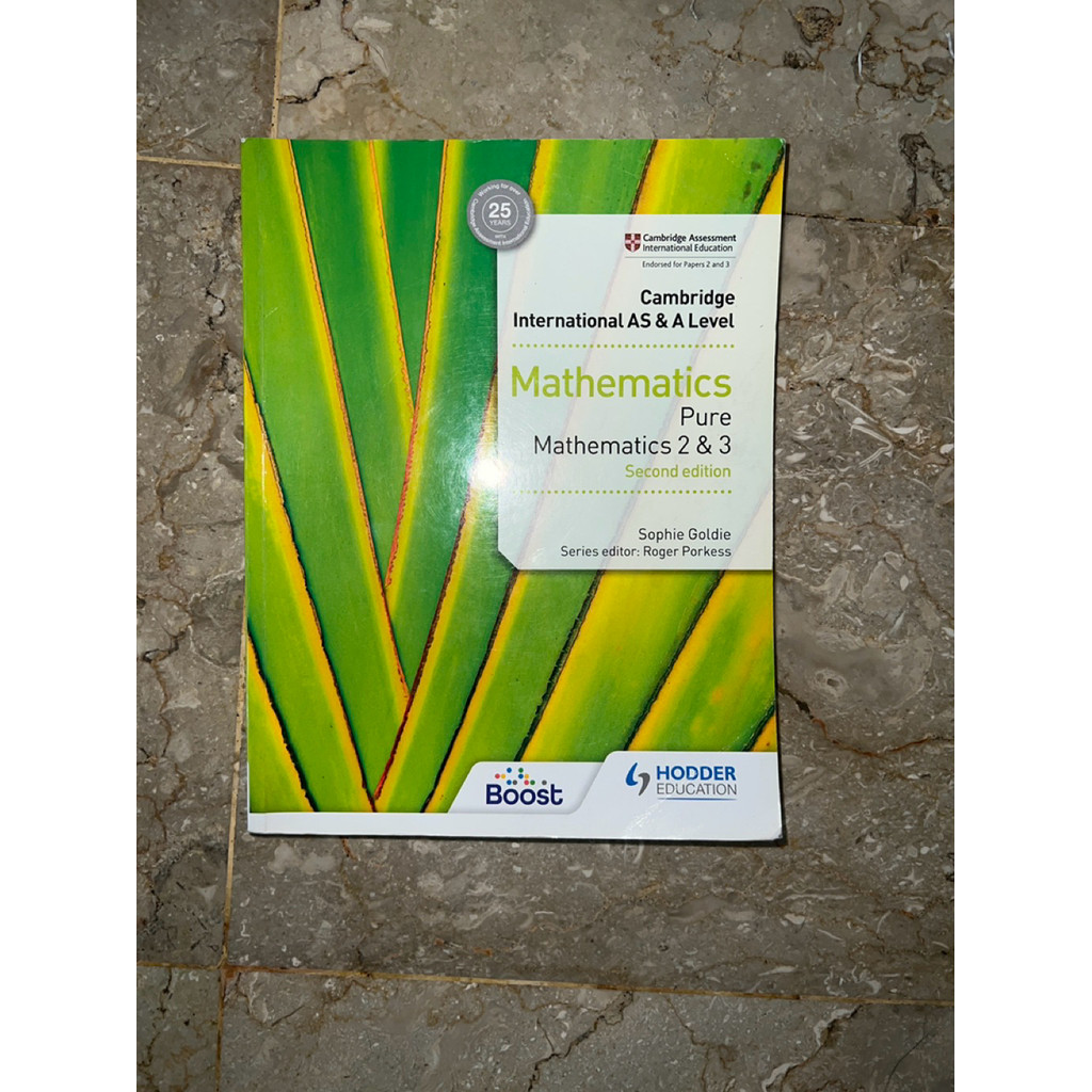 Cambridge International AS & A Level Mathematics Pure Mathematics 2 & 3