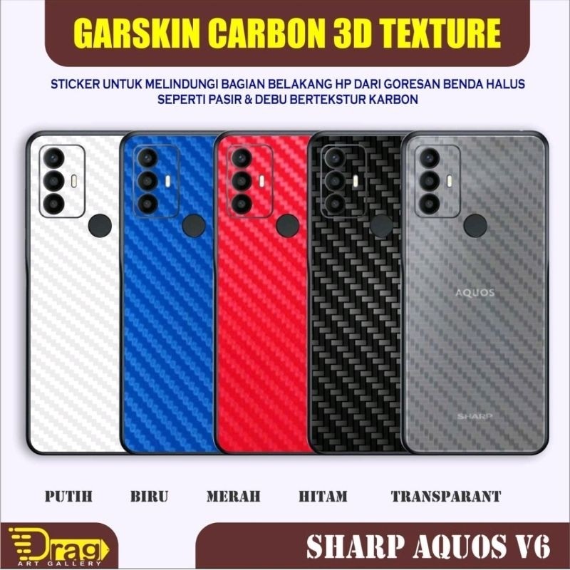 

[COD] Garskin Stiker Sharp Aquos V6 Label Custom Presisi Terlaris