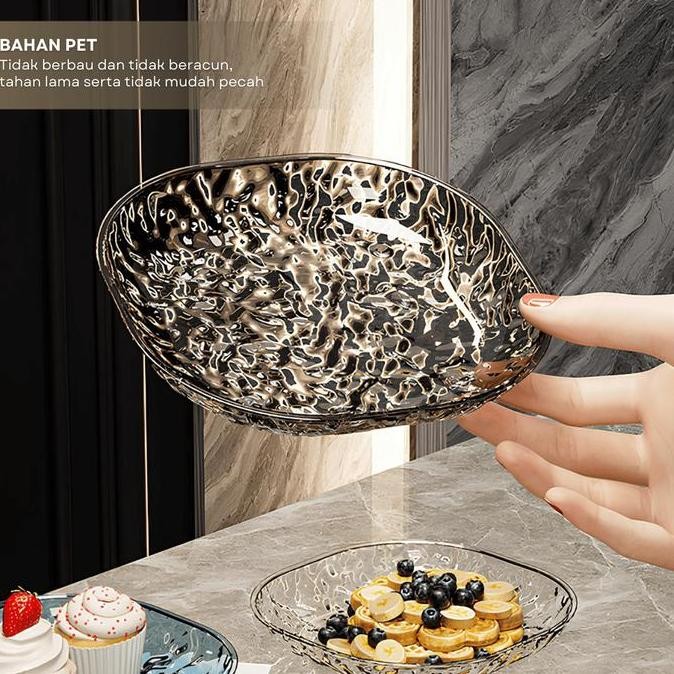 [8In1] Wadah Lauk Akrilik Dengan Wadah Aesthetic Untuk Menyimpan Dessert Buah Lauk Pauk Kitchenware 