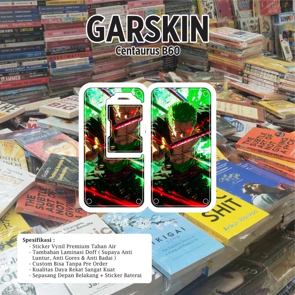 

[COD] Garskin Stiker E2r Creative Jual Sicentaurus B60 18 Label Custom Presisi Terlaris