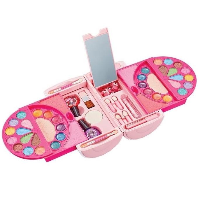 Promo children make up bag pretend plays-  ROUND -mainan dandan anak bentuk tas- kado anak cewek - k