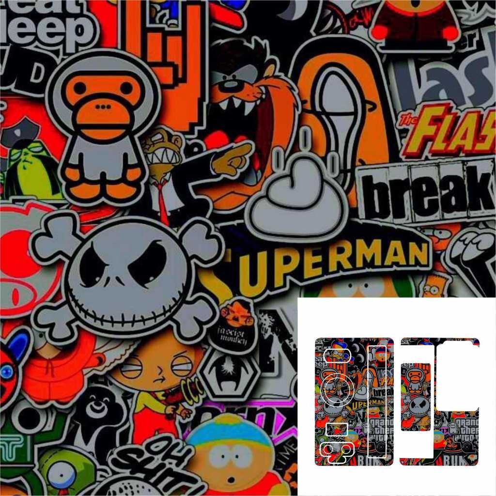 

[COD] Garskin Stiker Stiker Hias Diy Pulse Utk Besar Minipro Banyak Model 12 Label Custom Presisi Terlaris