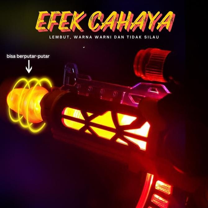 Promo MAINAN ANAK ANAK MAINAN TEMBAK TEMBAKAN BATERAI BERSUARA ADA LASER SEPERTI ASLI COD