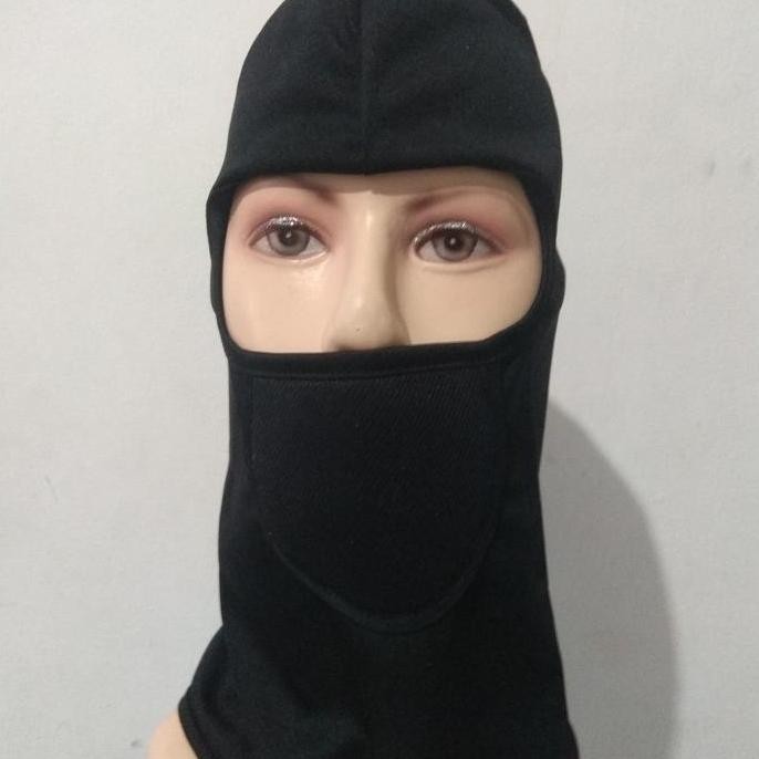 ------] topeng ninja masker maling buff ninja hitam
