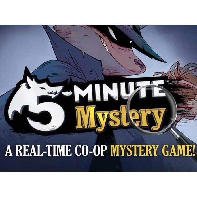Promo 5-Minute Mystery Board Game COD