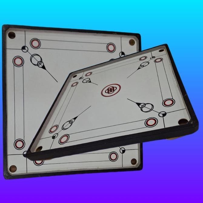 Promo KHUSUS GOJEK MEJA KARAMBOL SEDANG + BIJI KARAMBOL UKURAN 75X75 CM COD