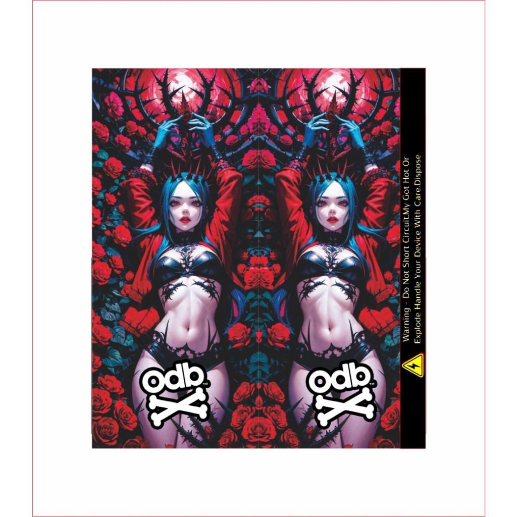 

[COD] Garskin Stiker Warp Stiker Batre 18650 Hologram 21 Label Custom Presisi Terlaris