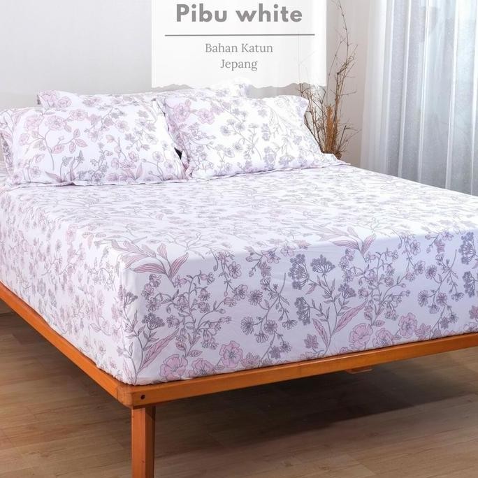 [SALE] Soulmate Sprei Katun Jepang Single Size 120x200 Tinggi 40cm