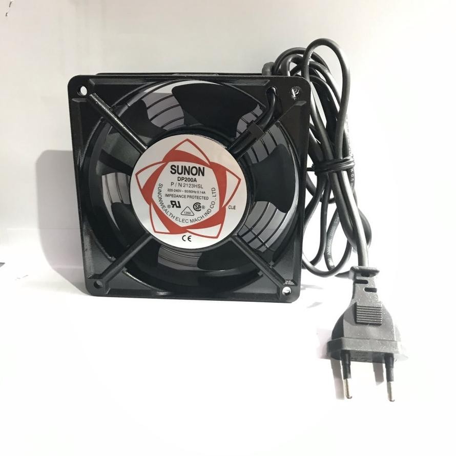 Mini Exhaust Fan Hexos Kipas Cooler Fan Closed Rack Or Wallmount Sever