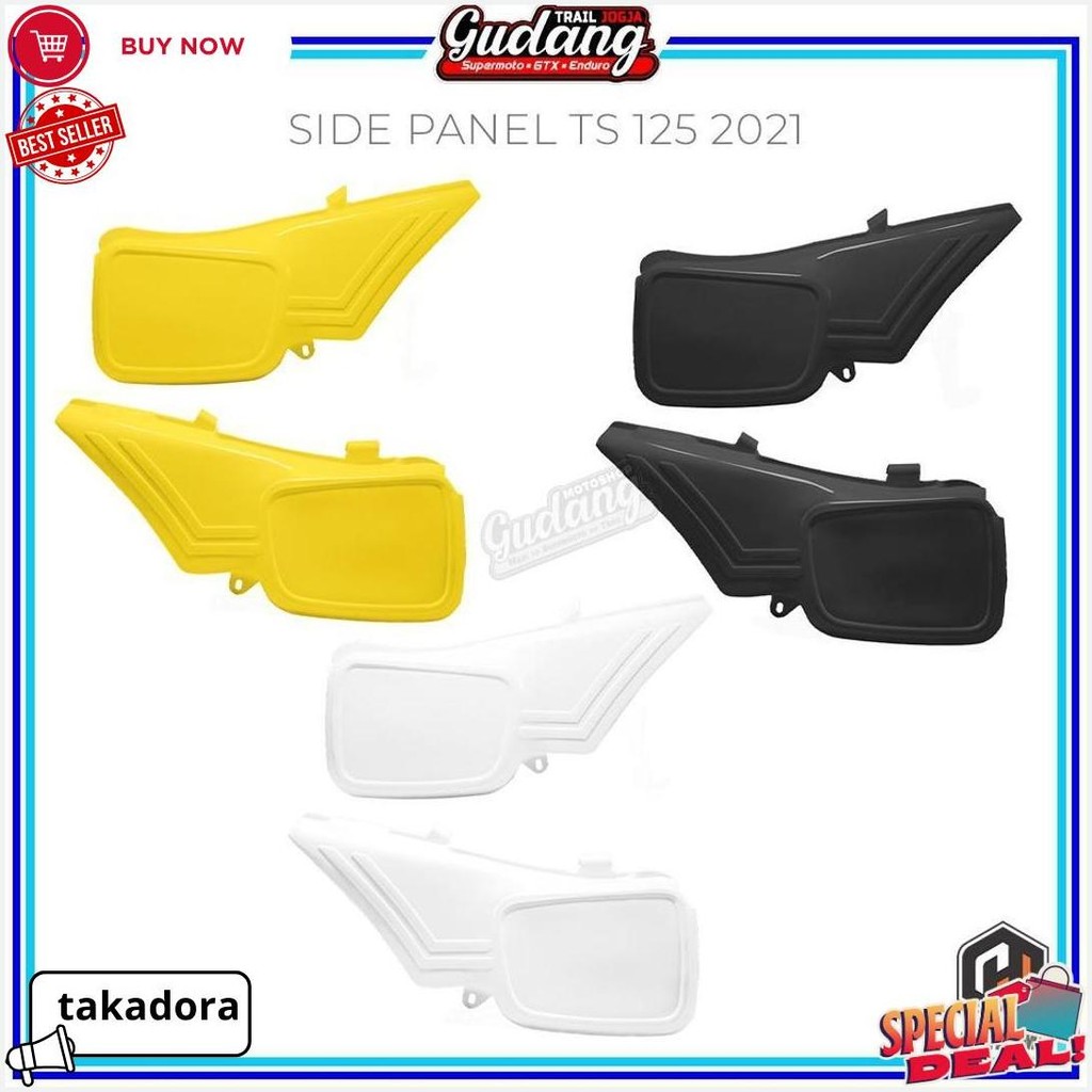 Side Panel Cover Tutup Body Samping Tutup Body Belakang Hrv Ts Klasik Ts 125 Klasik Rm 125 Klasik Te