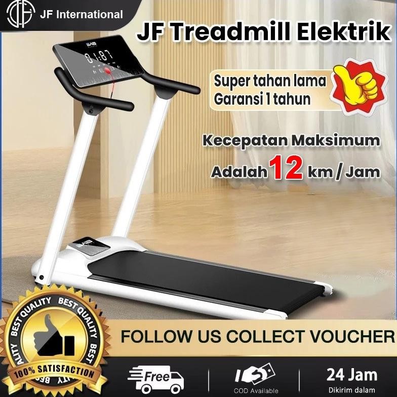 READY JF Treadmill Elektrik Tredmil Listrik 2.0 Mesin Lari Olahraga Gym Fitness Cardio Alat Fitness 