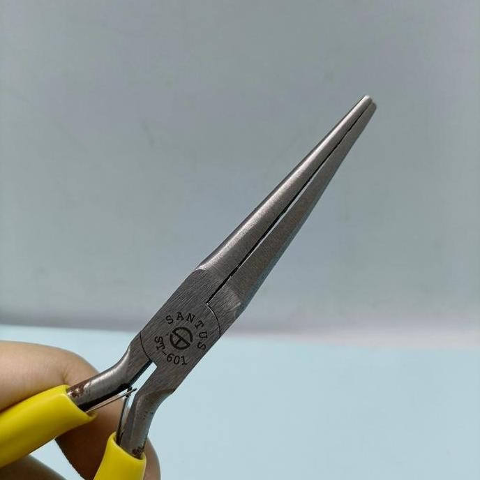 Tang Jepit Lancip Kecil Rata 5" Inch Santus St-601