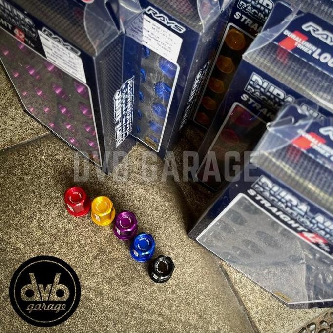 Lugnut Rays Dura Nuts Racing Nut - 7075 Duralumin Mur Baut Roda Kualitas Terbaik Harga Termurah