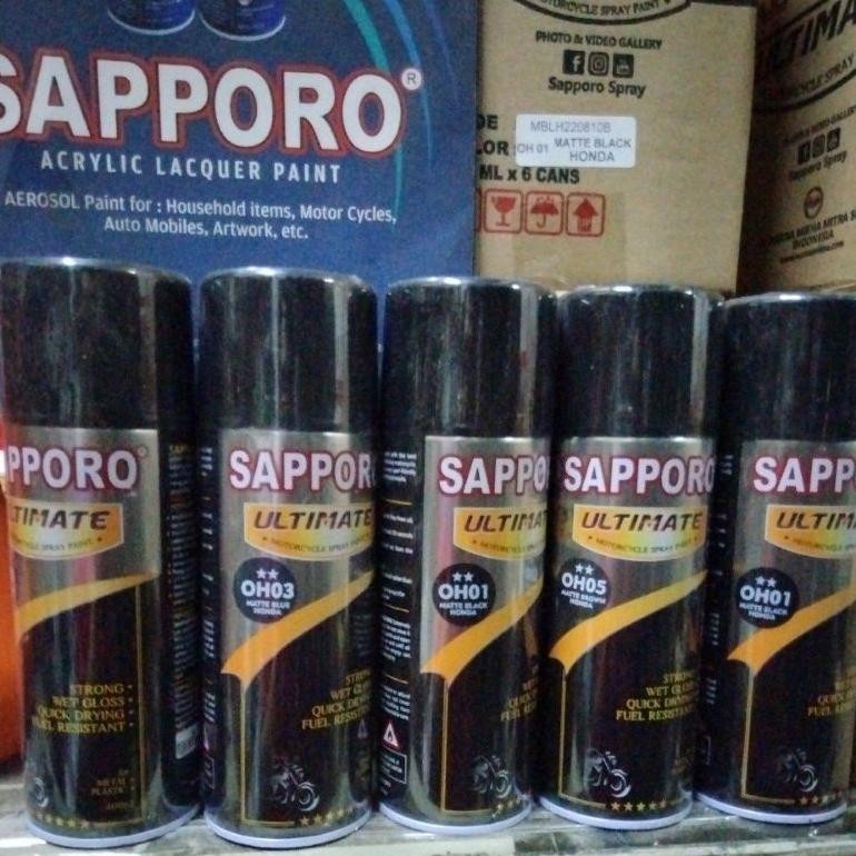 TERMURAH Saporo Sapporo Ultimate Original Series Honda 4IN1 OH01 OH02 OH03 OH04 OH05 Matte Black Whi