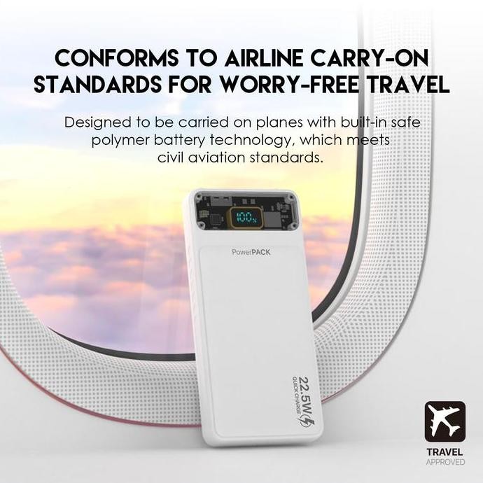 New Product - Fantech Powerbank Mythia 22.5W 10000 Mah Mini With Fast Charging - T1 - T1 Putih Toko 