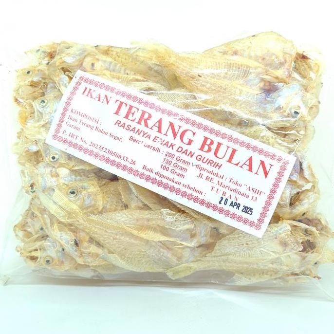 

>>>>>] ASIH IKAN TERANG BULAN 200gr | ASIN LAUT TIPIS KERING MENTAH TANPA TEPUNG