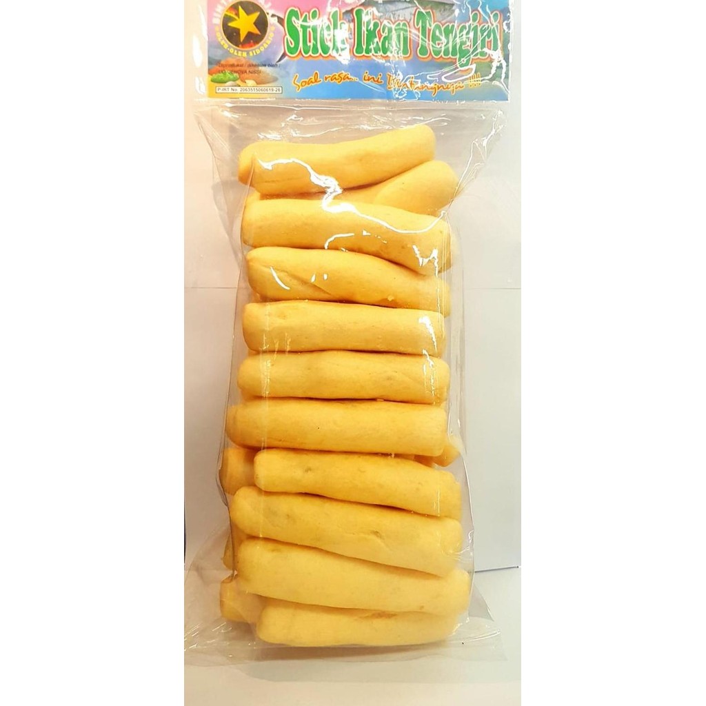 

&<&<&<&] BINTANG FAJAR STIK IKAN TENGIRI 150gr | KERUPUK AMPLANG ASLI SIDOARJO