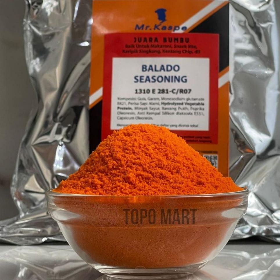 

Bumbu Balado 1Kg Bumbu Jagung Manis Rumput Laut Beef Bbq Keju Ayam Bawang Kemasan 1 Kg