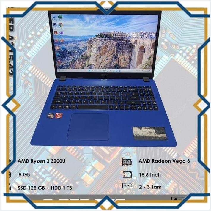 [ART] ACER A315-42 - RYZEN 3 - RAM 8 GB - SUDAH SSD