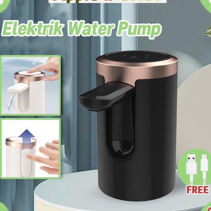 Chef Pompa Galon Elektrik Dispenser Dapat Dilipat Penghisap Air Galon Elektrik Portable Water Pump D
