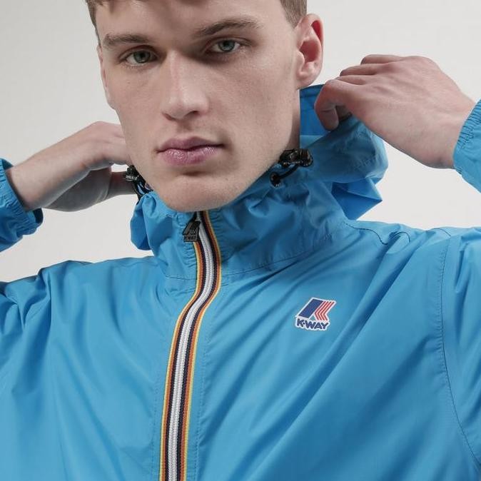 K-Way Le Vrai Claude Jacket Blue Original Co