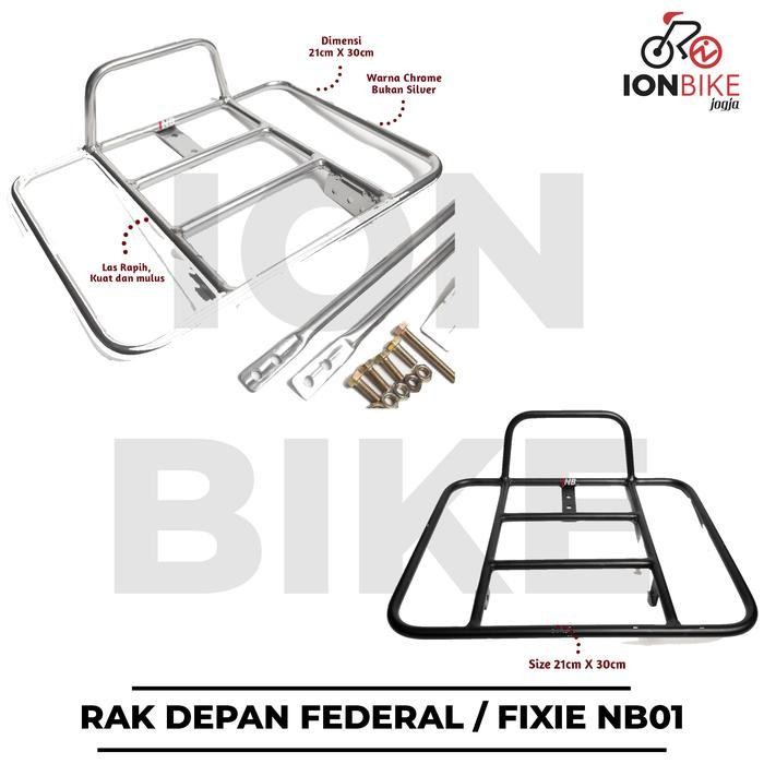 Rak Depan Sepeda Fixie Federal Front Rack Nb1 Klasik Vintage Murah Original Dan Terpercaya
