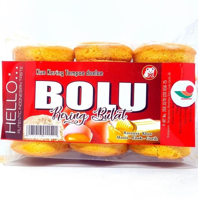 

~@~@~@~@] HELLO BOLU KERING BULAT 200gr | KUE CAMILAN DONAT TEMPO DOELOE JADUL