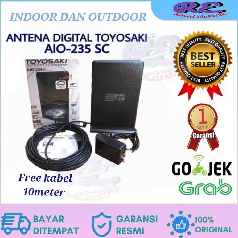 Antena toyosaki AIO 235   Antena TV Digital aio235 (New 220)