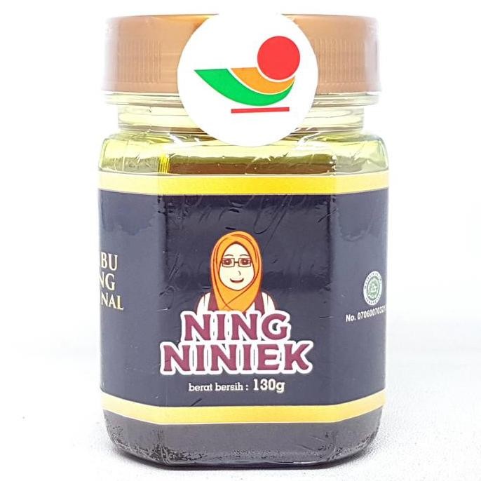 

*****] NING NINIEK BUMBU IRENG 130gr | SAMBAL HITAM PEDAS BEBEK KHAS MADURA