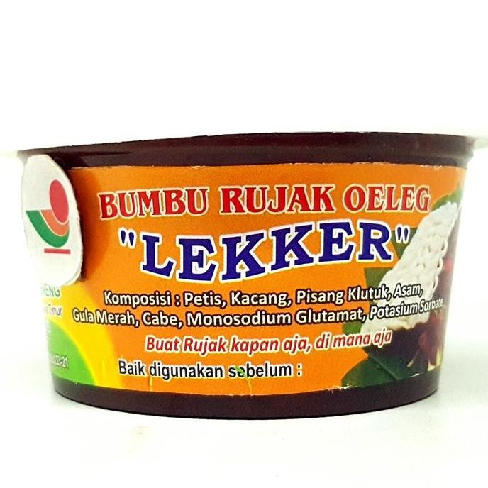 

langsung order saja] MOROSENENG BUMBU RUJAK OELEG LEKKER 250gr | UNTUK CINGUR JAWA TIMUR
