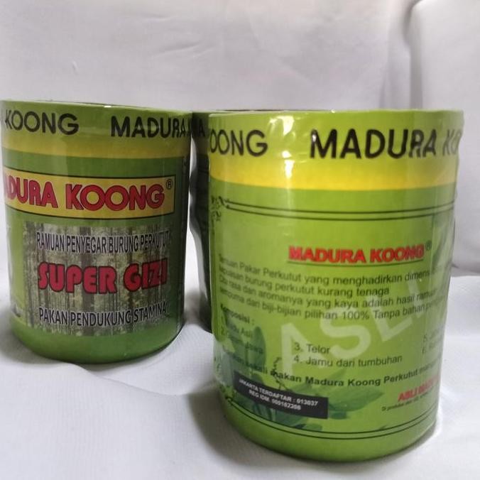 Madura Koong Pakan Burung Perkutut