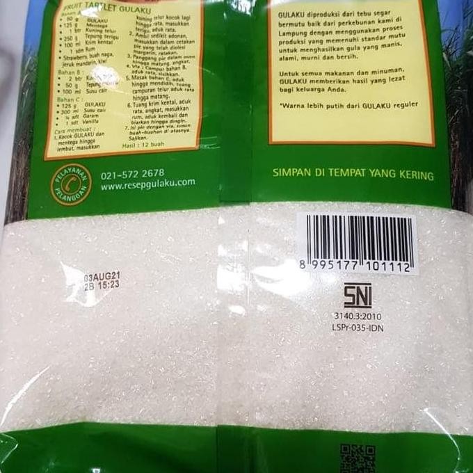 

JH8 gula pasir gula ku 1kg