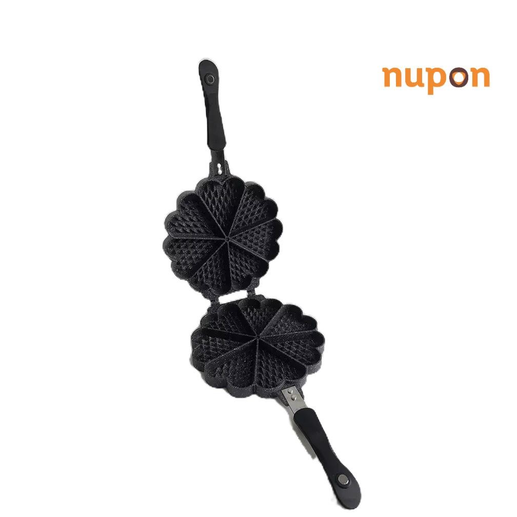 NUPON - Panci Cetakan Kue Waffle Maker Pan Maifan Stone Coating Anti Lengket