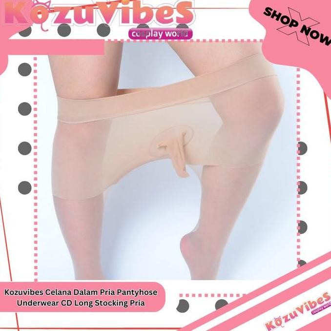 Kozuvibes Celana Dalam Pria Pantyhose Underwear Cd Long Stocking Pria Co