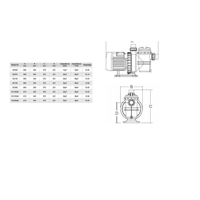 BIG SALE Pompa Emaux SC100 (1 hp) PROMO TERBARU BEST SELLER BEST PRICE 100%
