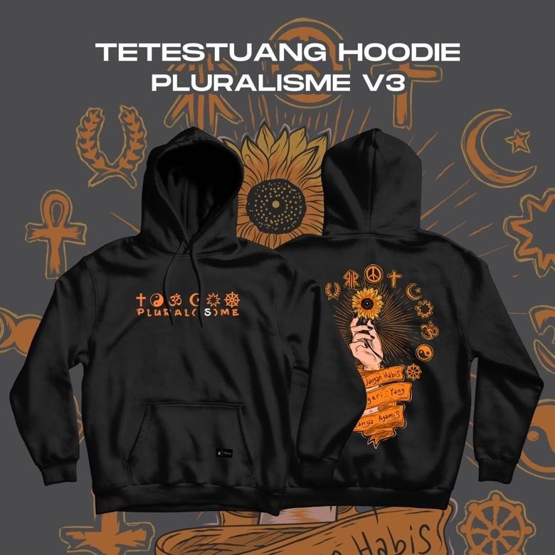 Promo Tetestuang Hoodie Pluralisme V3 Hoodie Pluralisme Lampu Bohlam Hoodie Pluralisme Desain Gahar