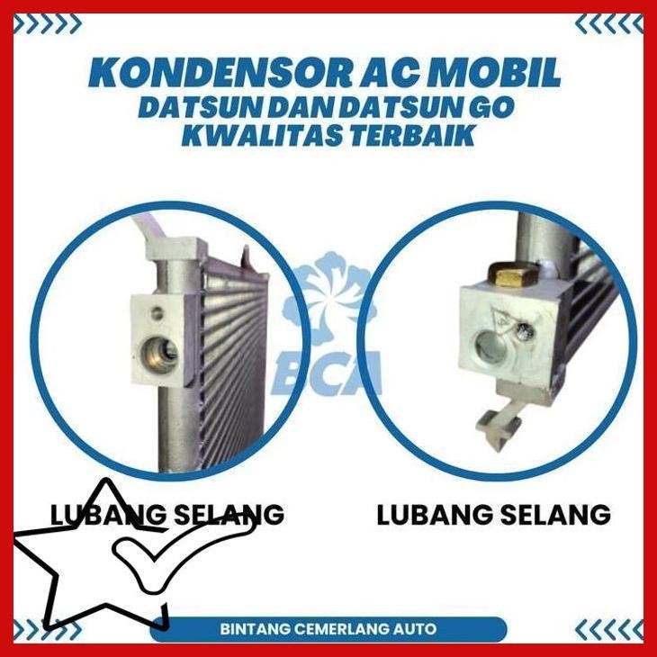 [TGA] KONDENSOR AC MOBIL DATSUN DAN DATSUN GO